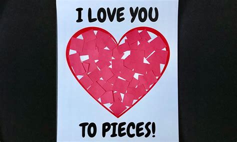 I Love You To Pieces Printable